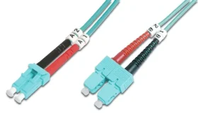 Digitus / Optický patch kábel / LC - SC / Multimode OM3 50/125 µm / Duplex, 1 m (DK-2532-01/3)