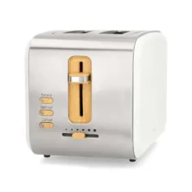 Nedis KABT510EWT biela / Hriankovač / 900 W / 2 Sloty / 6 stupňov opečenia / funkcia rozmrazovania (KABT510EWT)