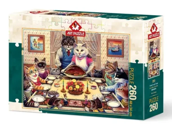 ART PUZZLE 5025 Puzzle Mačacia rodina