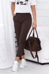 Dámske nohavice LENA DARK MAROON XL