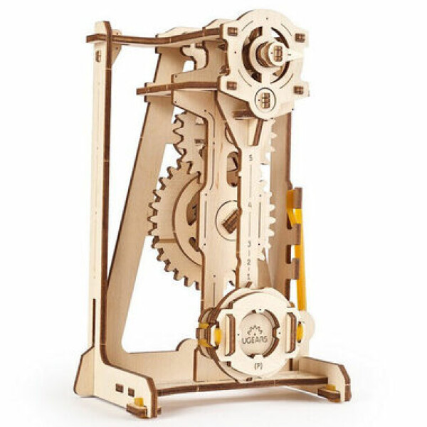 Ugears 3D drevené mechanické puzzle STEM výukové kyvadlo