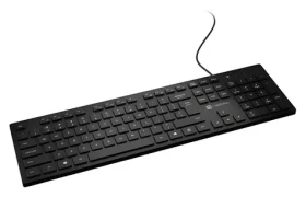 Natec Herring čierna / Drôtová klávesnica / US / Multimedia / USB / 105 kláves (NKL-2341)