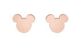 Disney Minimalistické bronzové náušnice Mickey Mouse E600179PL-B.CS