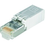 Weidmüller 1962720000 neupravený zástrčkový konektor pre senzory - aktory sada konektorov RJ45 10 ks; 1962720000