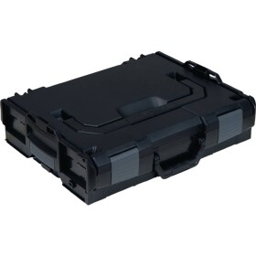 BS Systems L-BOXX 102, 6100000305 box na náradie, ABS, čierna, (d x š x v) 442 x 357 x 118 mm; 6100000305