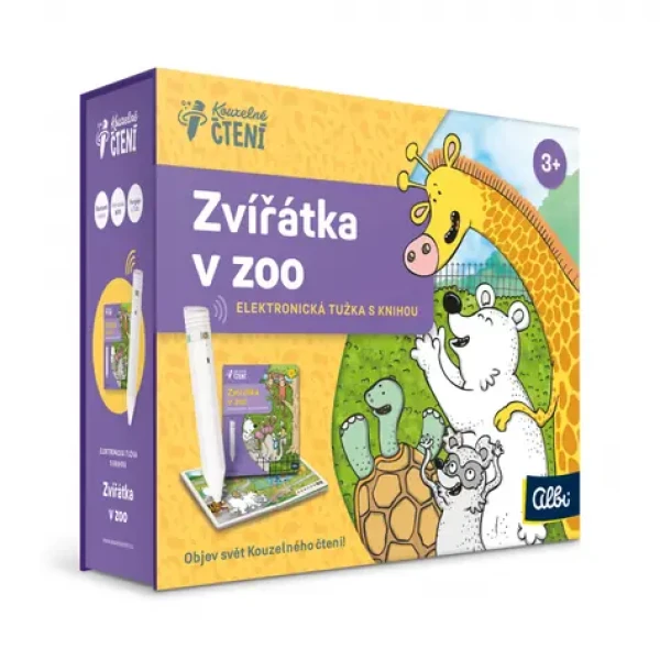 Albi Kúzelné čítanie - Albi ceruzka 2.0 + kniha Zvieratká v ZOO