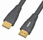 Gembird C-tech Kábel HDMI-HDMI 1.4 M/F 1.8m čierny tienený pozlátené kontakty