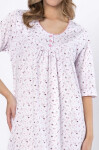 Košeľa Leveza 1638 Dioniza M-2XL bílá-lila M
