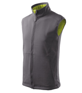 Vision pánska softshellová vesta steel grey 3XL