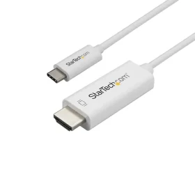 StarTech kábel USB-C na HDMI biela / 4K 60Hz / HBR2 / 1m (CDP2HD1MWNL)