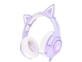 ONIKUMA K9 fialová / Herné slúchadlá / mikrofón / 3.5mm jack / RGB (K9 Purple)