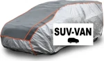 Compass Ochranná plachta proti krúpam SUV-VAN / Ochranná plachta na auto / 530 × 205 × 160 cm / strieborná