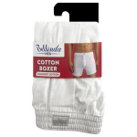 Voľné pánske bavlnené boxerky COTTON BOXER Bellinda biela