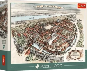Trefl Puzzle Projekt rekonštrukcie Starého Mesta, 1951 Varšava
