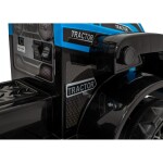 Mamido Detský elektrický traktor G320 s radlicou modrý