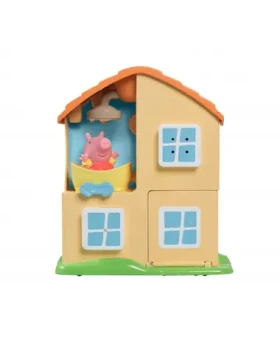 TOOMIES - Prasiatko Peppa Pig s domčekom - set do vane