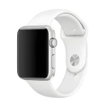 Mercury Silicone Strap Apple Watch 42/44/45 mm biela / Remienok / silikónový