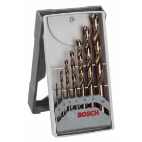 BOSCH 2608589296 Sada vrtákov do kovu Mini X-Line HSS-Co 135 7dielna 2608589296