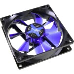 Noiseblocker BlackSilent Fan XE2 modrá / 92mm / 21 dB @ 1800 RPM / 38.25 CFM / 3-pin (ITR-XE-2)