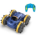 Mamido Mamido Obojstranné autíčko na diaľkové ovládanie obojživelné ovládanie gestami rúk do vody 2 ovládače modré MT1394