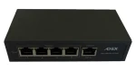 Adex ADS105FRP-4POAF / Switch / 5x LAN / 1x PoE-in reverzný / 4X PoE-out (ADS105FRP-4POAF)