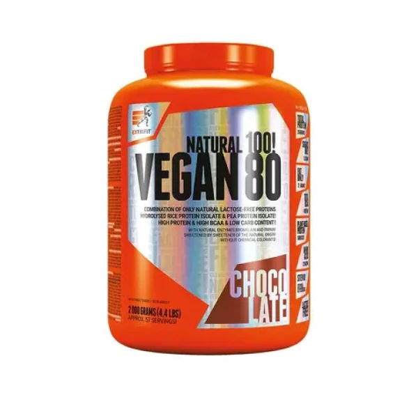 Extrifit Vegan 80 chocolate 2000 g (06624)