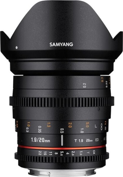 Samyang Sony E 20 mm F/1.9