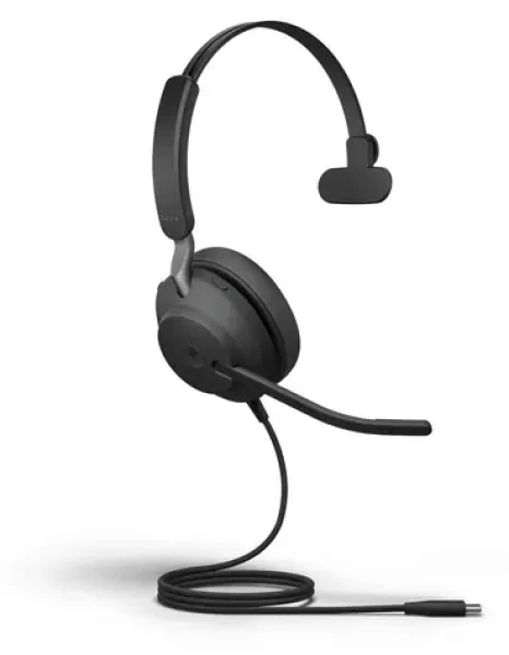 JABRA Evolve2 40 SE USB-C Mono / Mono náhlavná súprava / mikrofón / MS certifikácia (24189-899-899)