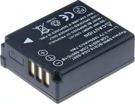 T6 Power Batéria Panasonic DMW-BCD10 / CGA-S007 / CGR-S007E / CGR-S007E/1B / 1000mAh / čierna (DCPA0012)