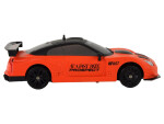 Mamido Športové autíčko na diaľkové ovládanie R/C 1:24 oranžové s vymeniteľnými kolesami