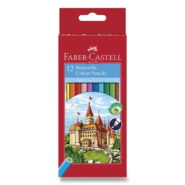Faber-Castell Pastelky šesťhranné / 12ks (120112)