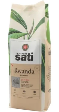 Les Cafés Sati Rwanda Mushonyi 500 g / Zrnková káva / 100% Arabica (100002128215)