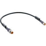 Lumberg Automation upravený zástrčkový konektor pre senzory - aktory, RST 3-RKMV 3-224/2M-1, piny: 3, 2.00 m, 1 ks; RST 3-RKMV 3-224/2M-1