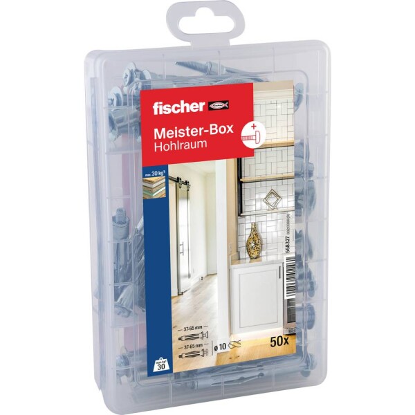 Fischer box s výberom hmoždiniek 558327 50 ks; 558327