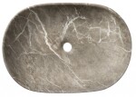 SAPHO - CALEO keramické umývadlo na dosku 60x42cm, breccia marmor CA590BM