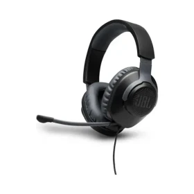 JBL Quantum 100 čierna / Herné slúchadlá / mikrofón (JBLQUANTUM100BLK)