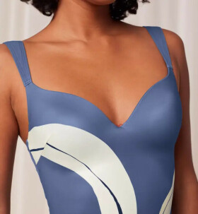 Dámske tielko Summer Allure WP Tankini Blue - Triumph 40E