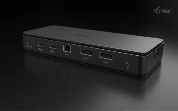 I-TEC Thunderbolt 4 Dual Display Docking Station / Dokovacia stanica / Thunderbolt 4 / 2× 4K 60 Hz / 92 W PD / 2.5G LAN (TB4DUALDPDOCKPDPRO)