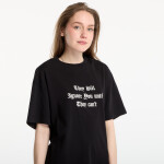 Tričko Palm Angels Statement Regular T-Shirt UNISEX Black/ Off White L
