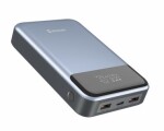 Swissten 22013932 20000mAh strieborná / Power Bank / 100W / USB-A amp; USB-C (22013932)