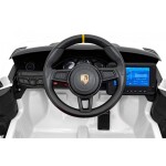 Mamido Elektrické autíčko Porsche Spyder RS ​​718 MP4 biele