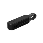 Rolling square inCharge X čierna / magnetický kábel 6v1 / USB / USB-C / Lightning / MicroUSB / 100W (RS-X01WR)