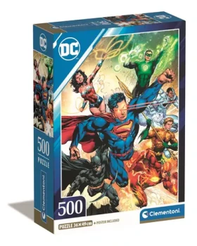 Clementoni PUZZLE DC Comics: Liga Spravodlivosti