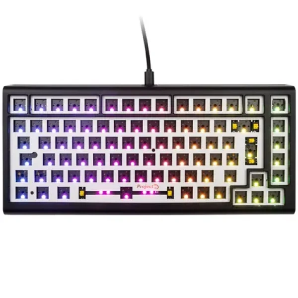 Ducky Tinker 75 Barebone / ISO Layout / USB-C / 802g / čierna (PKTI2383IST-ISO01)