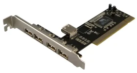 LogiLink PC0028 / PCI rozširujúca karta / 4+1x USB 2.0 (PC0028)
