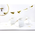 Dekoratívne krabice, biele krídla, 10 ks - PartyDeco - PartyDeco
