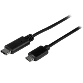 StarTech kábel USB-C na MicroUSB čierna / 480 Mbps / Thunderbolt 3 / 0.5m (USB2CUB50CM)