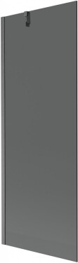 MEXEN/S - Next vaňová zástena FIX 70 x 150, grafit, grafit kartáčovaná 895-070-000-00-40-66