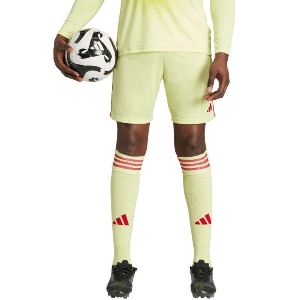 Pánske žlto-červené šortky adidas Tiro 24 JI6090 M