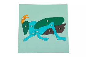 Moyo Montessori Moyo Montessori Puzzle - svrček